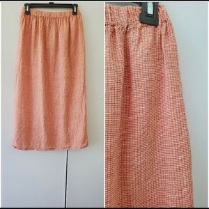 FLAX linen skirt ✨ size S